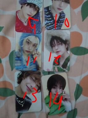 5PC MYSTERY PACK STRAYKIDS,ATEEZ & ENHYPEN LOMO PHOTOCARDS